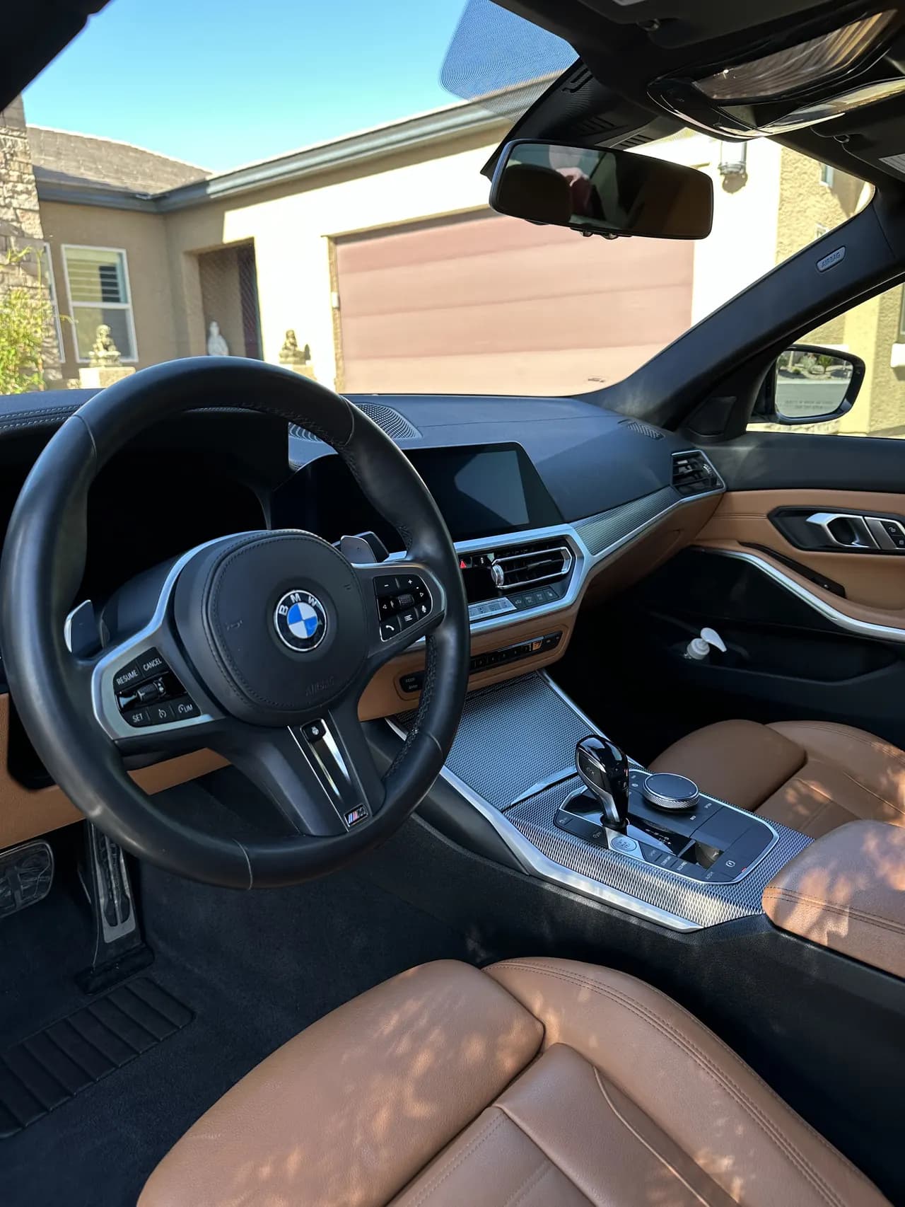 Ceramic coating on interior leather seats in Las Vegas by Platinum Detailing LV