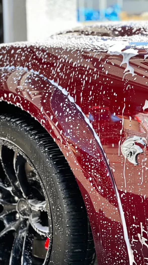 Ceramic coating paint protection applied to a car in Las Vegas by Platinum Detailing LV